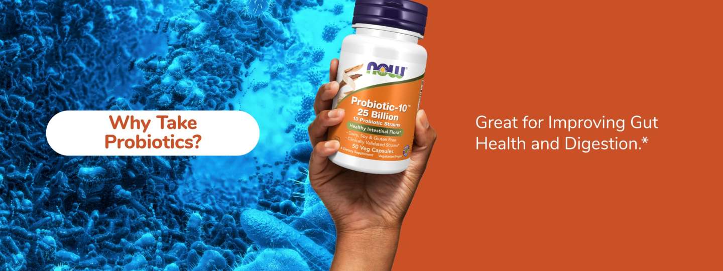 Why Take Probiotics? Great for Improving Gut Health and Digestion.*