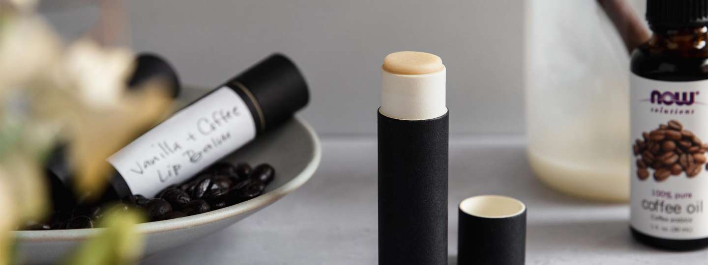 tube of Vanilla Coffee Lip Balm