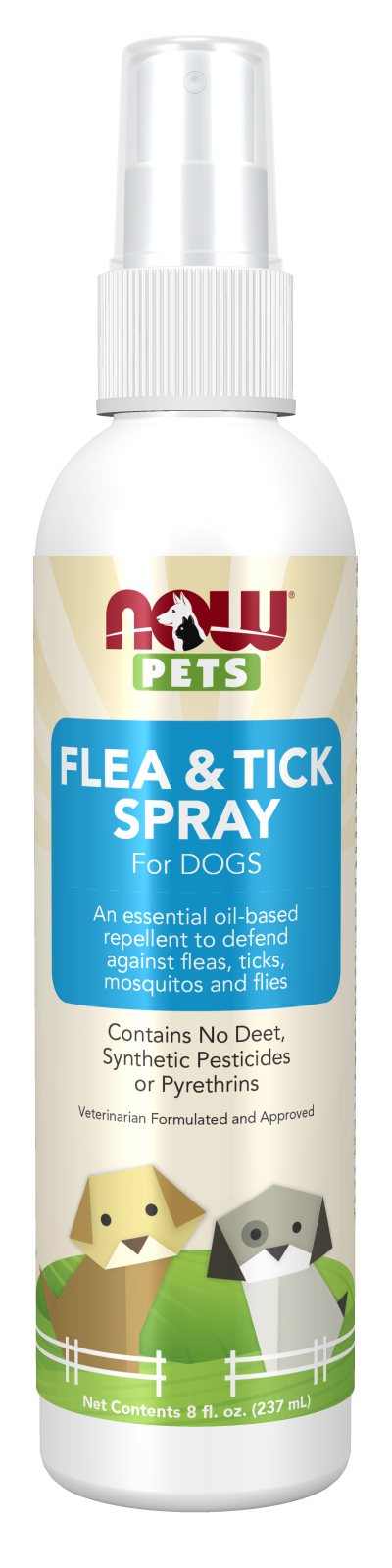 are flea sprays with pyrethrins bad for dogs