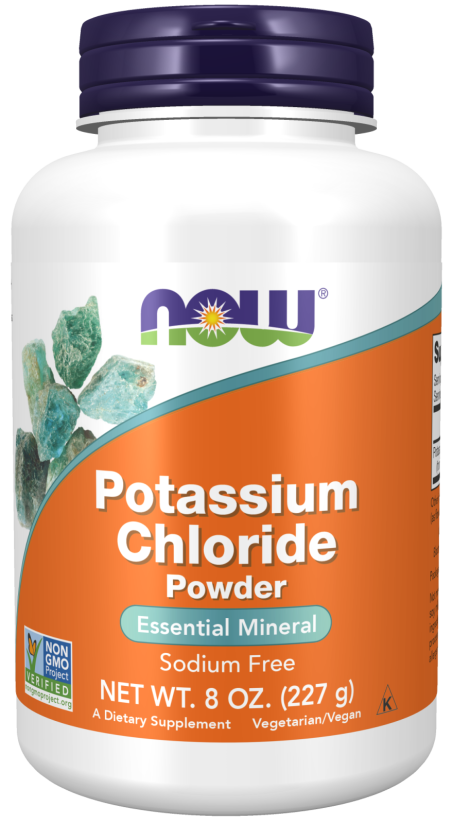 Potassium Chloride Powder - 8 oz. Bottle Front