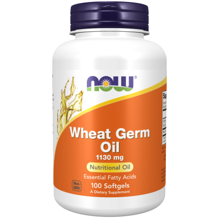 Wheat Germ Oil - 100 Softgels Bottle Front