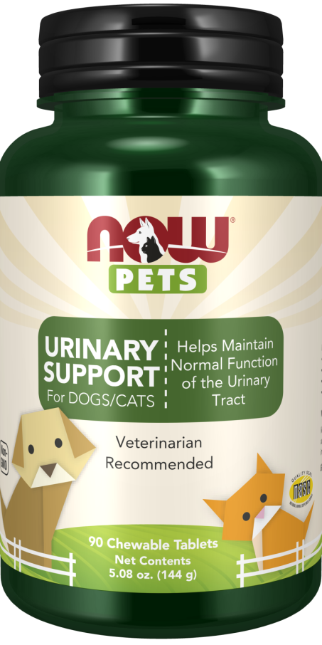 Urinary Support - 90 Chewable Tablets for Pets bottle front