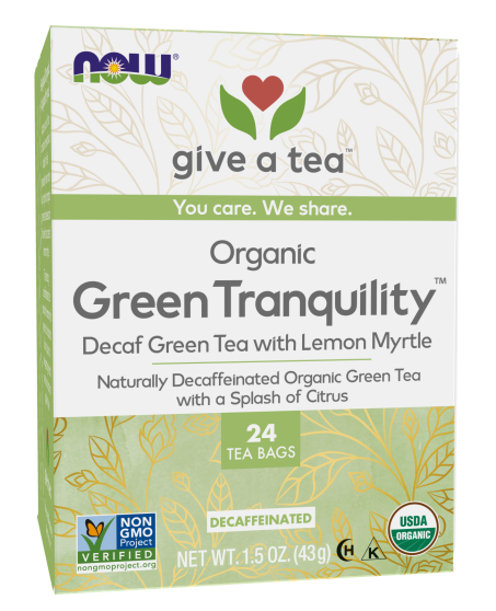 Healthy Green Tea Explore Natural Products NOW Foods   4227 Leftview 