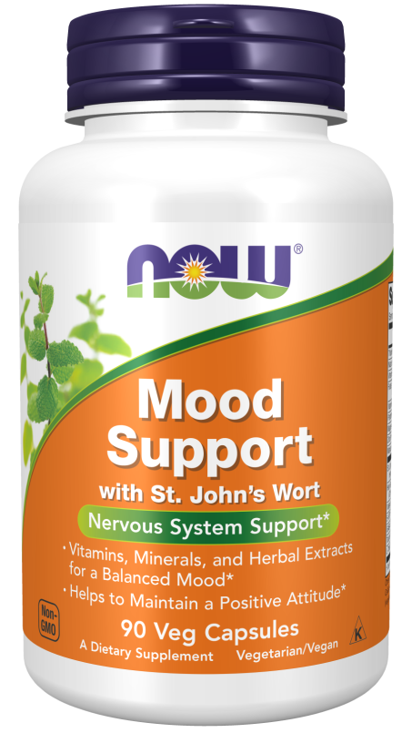 Mood Support - 90 Veg Capsules Bottle Front