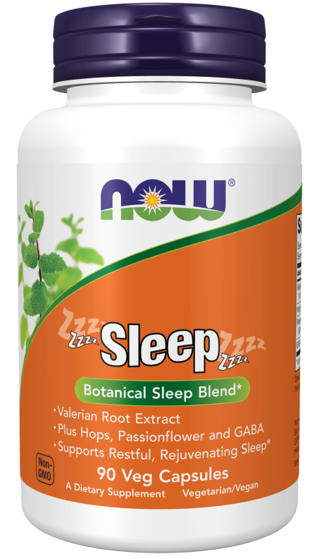 Sleep - 90 Veg Capsules Bottle Front