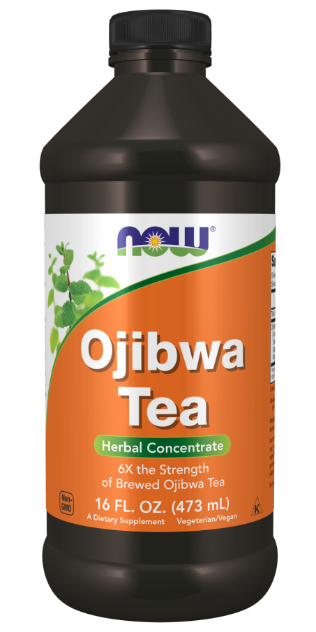 Ojibwa Tea Concentrate - 16 oz. Bottle Front