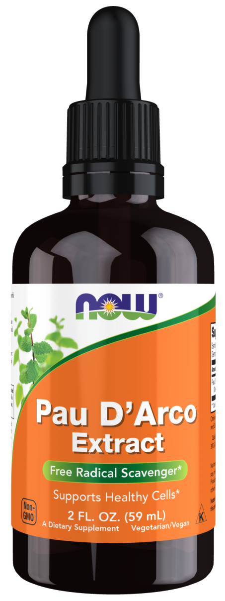 Pau D'Arco Extract - 2 fl. oz. Bottle Front