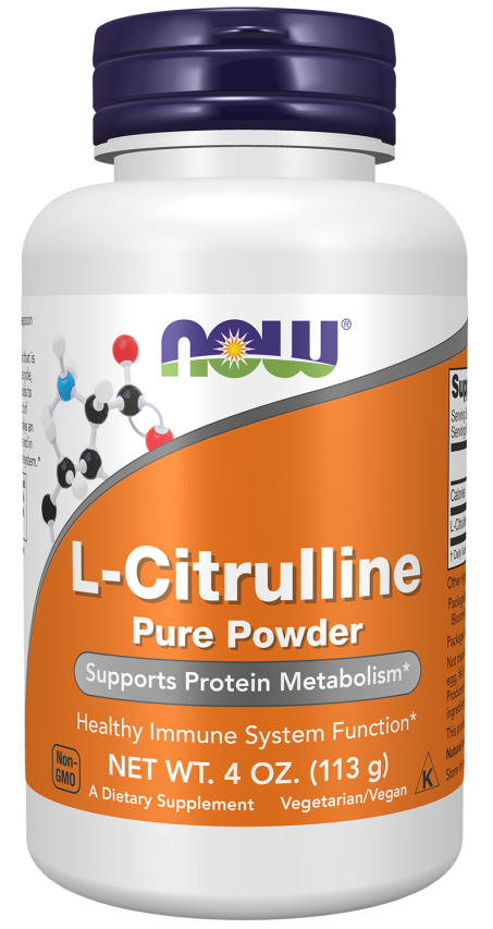 L-Citrulline Pure Powder - 4 oz. Bottle Front