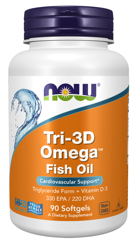 Tri-3D Omega™ - 90 Softgels Bottle Front