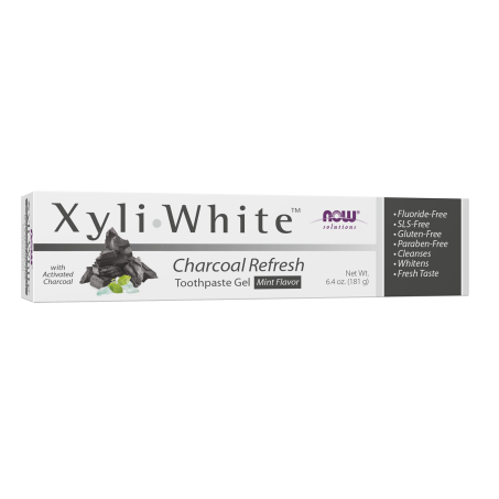 XyliWhite™ Charcoal Refresh Toothpaste Gel - 6.4 oz. Box Front