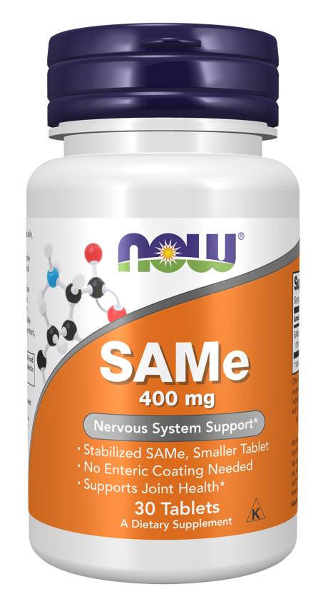 SAMe 400 mg - 30 Tablets Bottle Front