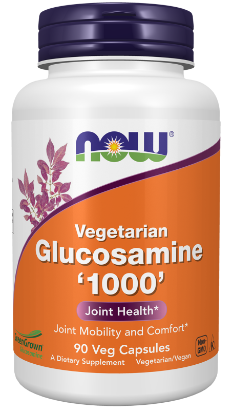 Glucosamine '1000' (Vegetarian) - 90 Veg Capsules Bottle Front