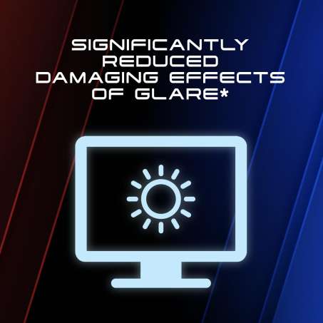 Significantly Reduced Damaging Effects of Glare.*