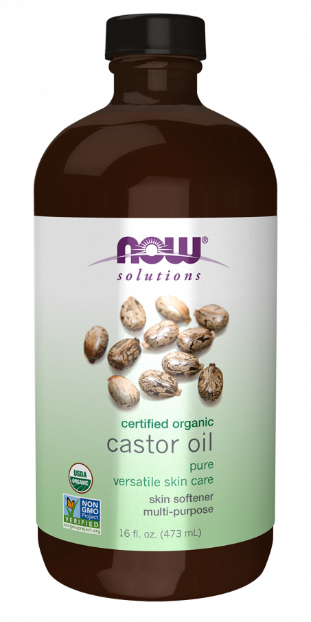 Castor Oil, Organic Bottle Front