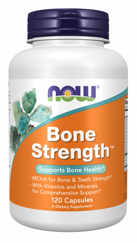 Bone Strength™ - 120 Capsules Bottle Front