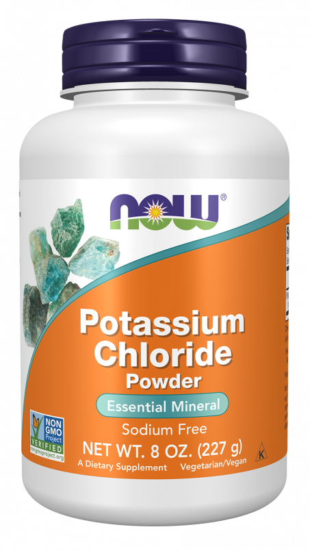 Potassium Chloride Powder - 8 oz. Bottle Front