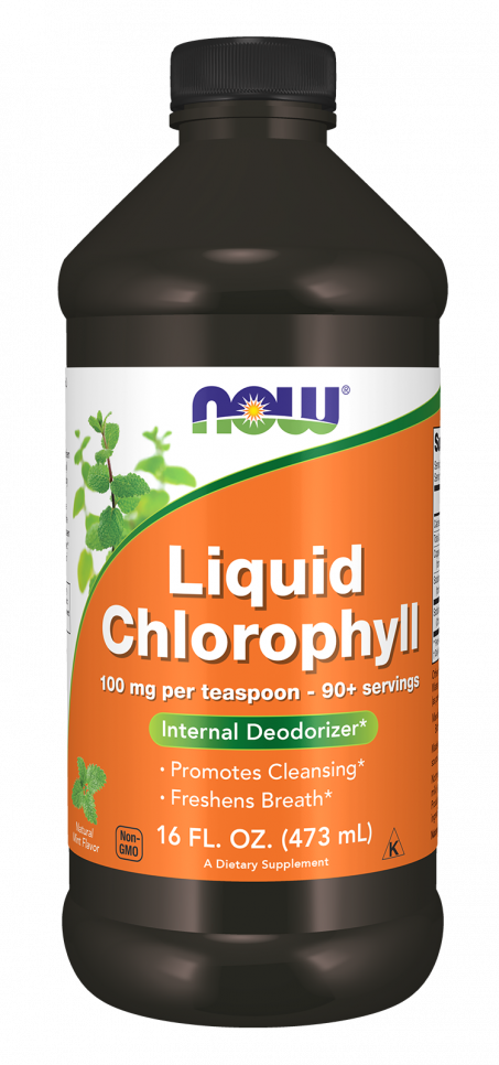 Liquid Chlorophyll - 16 oz. Bottle Front