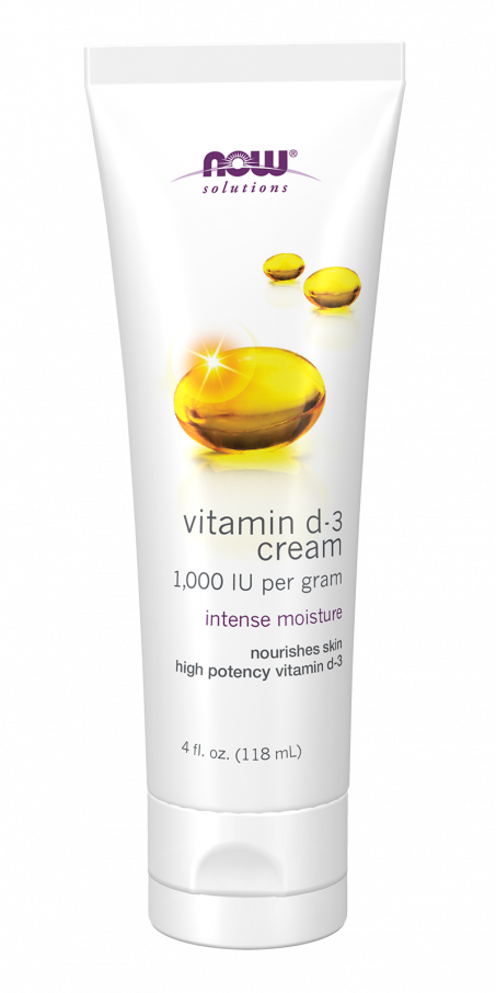 Vitamin D-3 Cream - 4 fl. oz. Tube Front