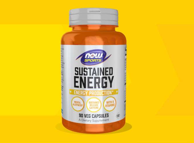 NOW Sports Sustained Energy Veg Caps