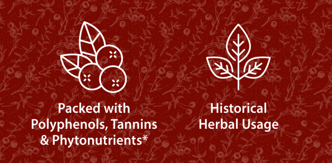 Packed with Polyphenols, Tannins & Phytonutrients* Historical Herbal Usage