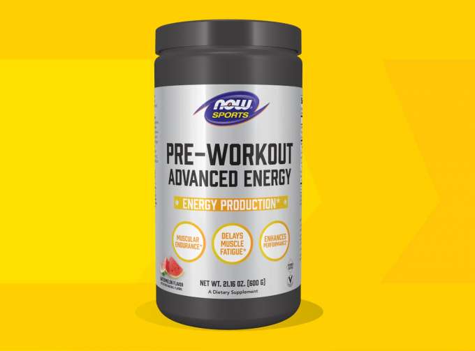 NOW Sports Pre-Workout Advanced Energy 