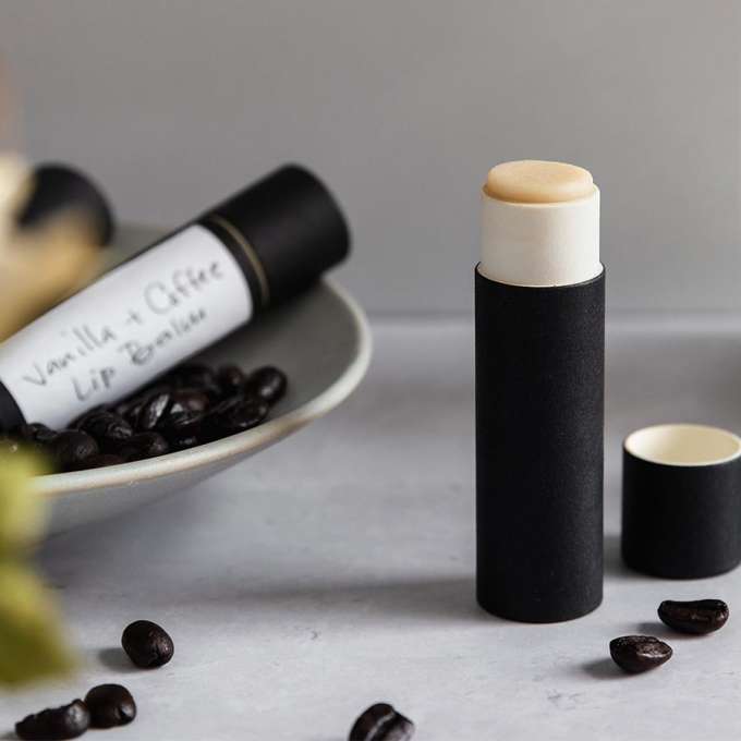 tube of Vanilla Coffee Lip Balm